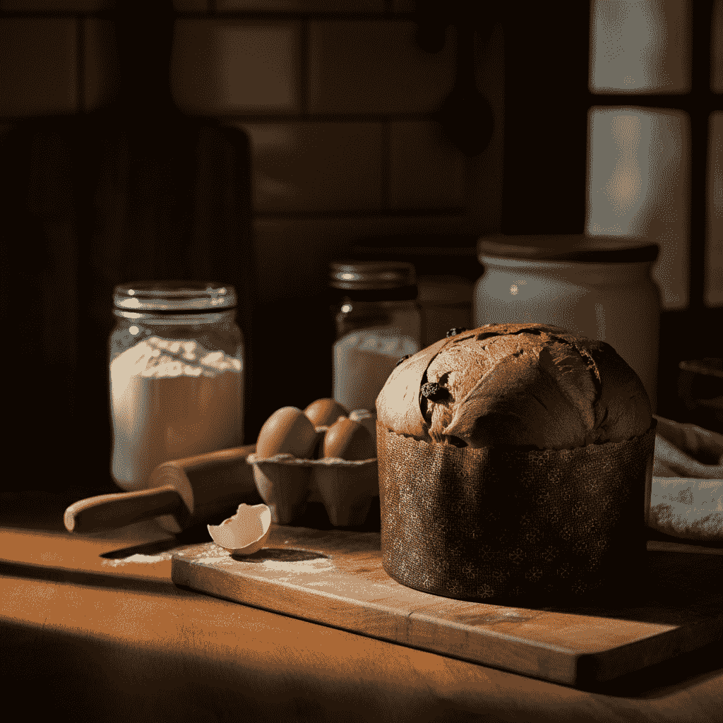 Receita de Panetone Caseiro Fácil e Delicioso