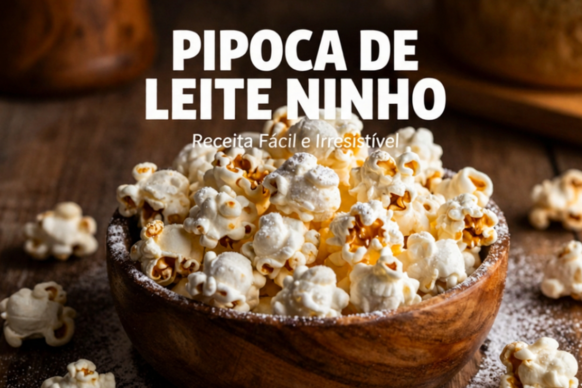Pipoca de Leite Ninho